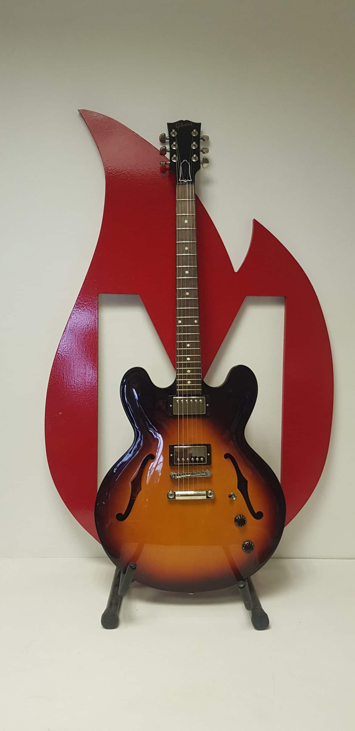 SOLD - Gibson - ES-335 - Memphis Studio Ginger Burst - Image 16