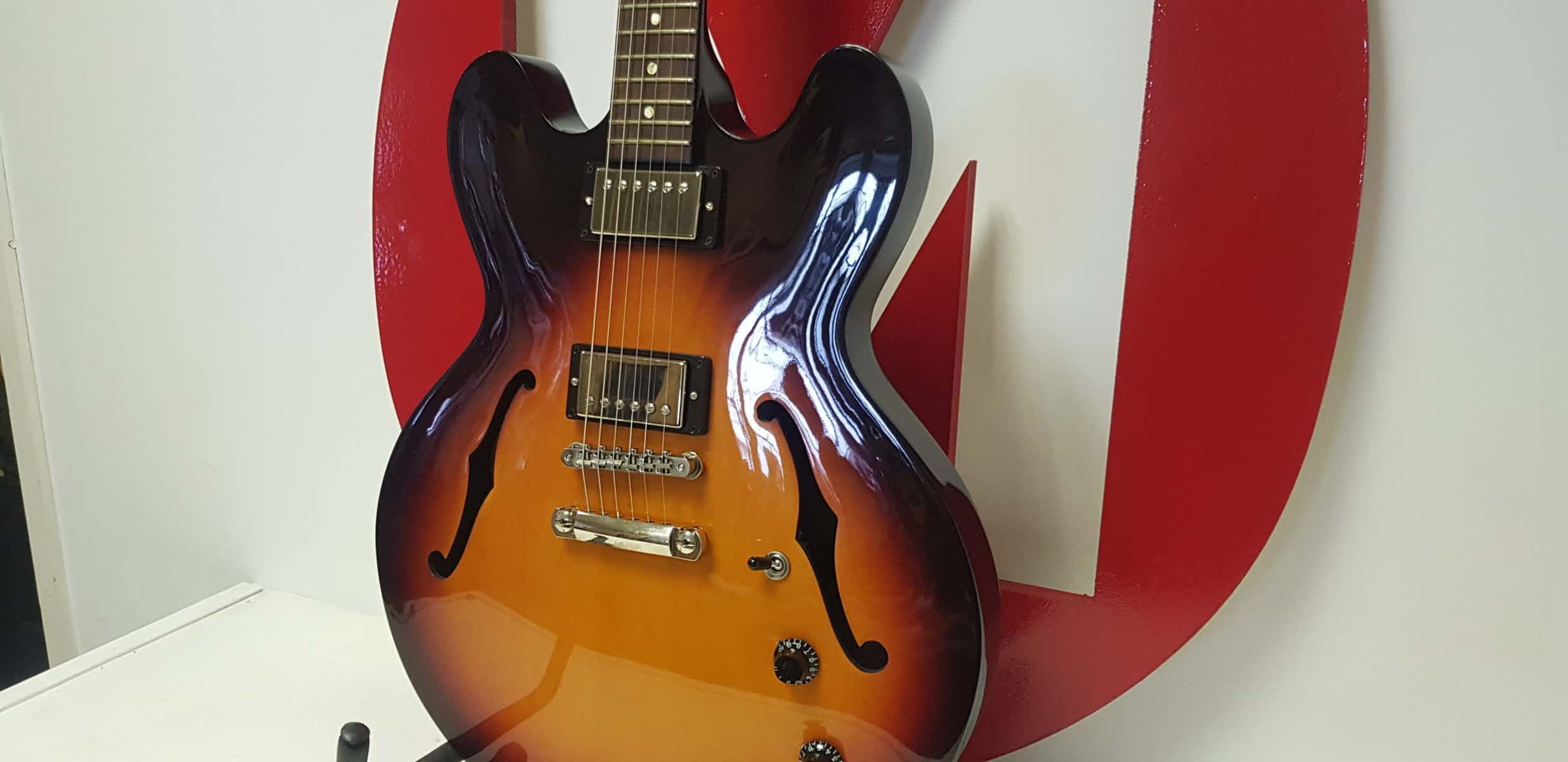 SOLD - Gibson - ES-335 - Memphis Studio Ginger Burst - Image 12