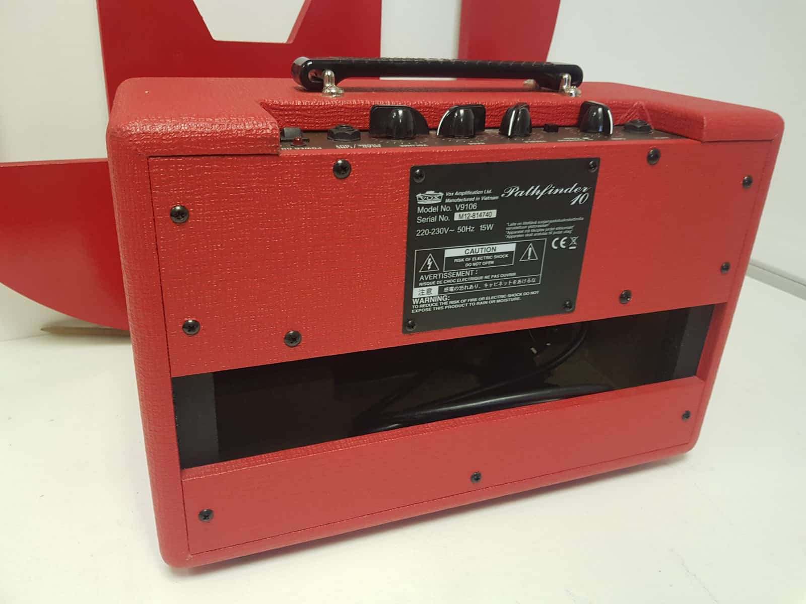S/H - Vox - Pathfinder 10 - Ltd Edition Red - Image 6