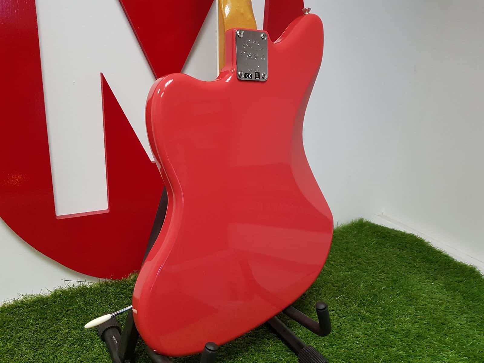 SOLD - Fender - Jazzmaster 60th Anniversary Fiesta Red - Image 4